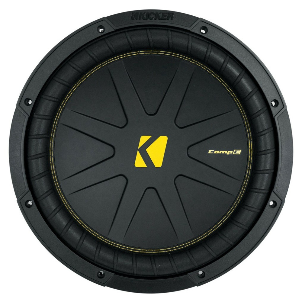 Kicker CompC CWCD124, 12-Zoll-Tieftöner, 2x4 Ohm