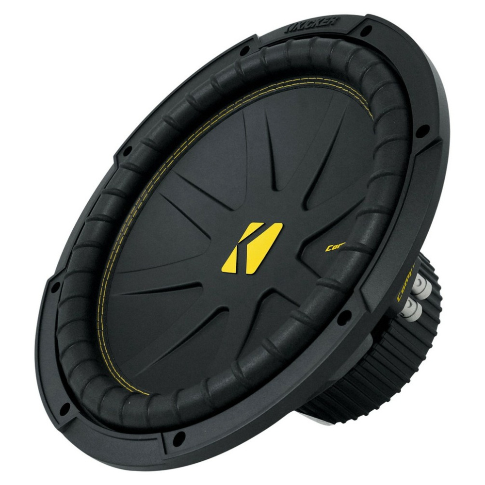 Kicker CompC CWCD124, 12-Zoll-Tieftöner, 2x4 Ohm