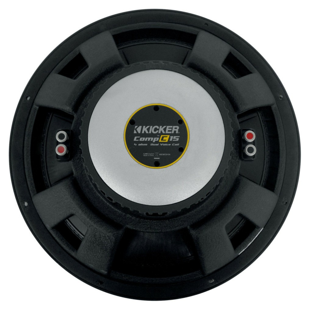 Kicker CompC CWCD154, 15-Zoll-Subwoofer, 2x4 Ohm