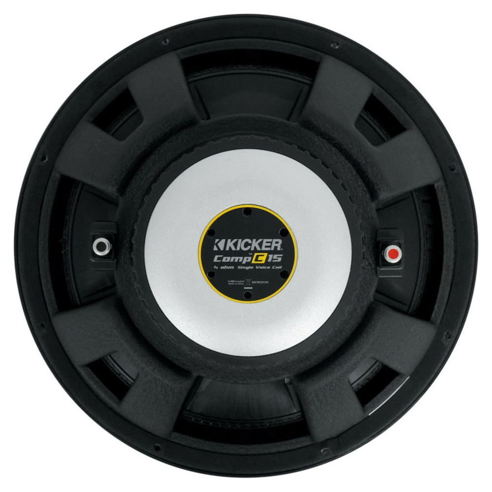 Kicker CompC CWCS154, 15-Zoll-Tieftöner, 4 Ohm