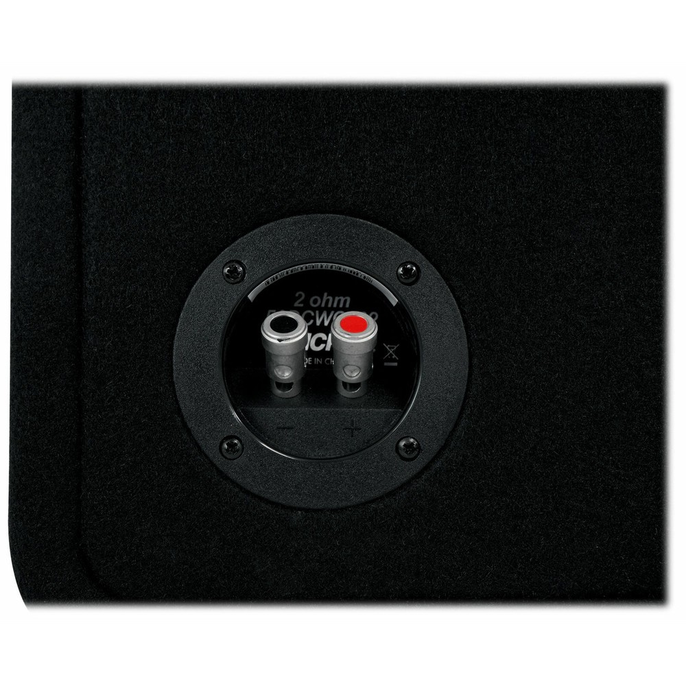 Kicker CompC DCWC102, Bassreflexgehäuse mit 2x10-Zoll-Subwoofern, 2 Ohm
