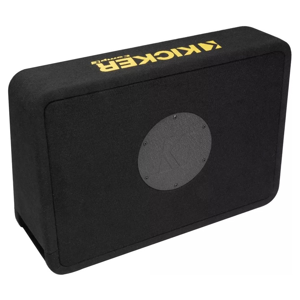 Kicker CompC TCWC102, Bassreflex-Subwoofergehäuse 1x10 Zoll, 2 Ohm