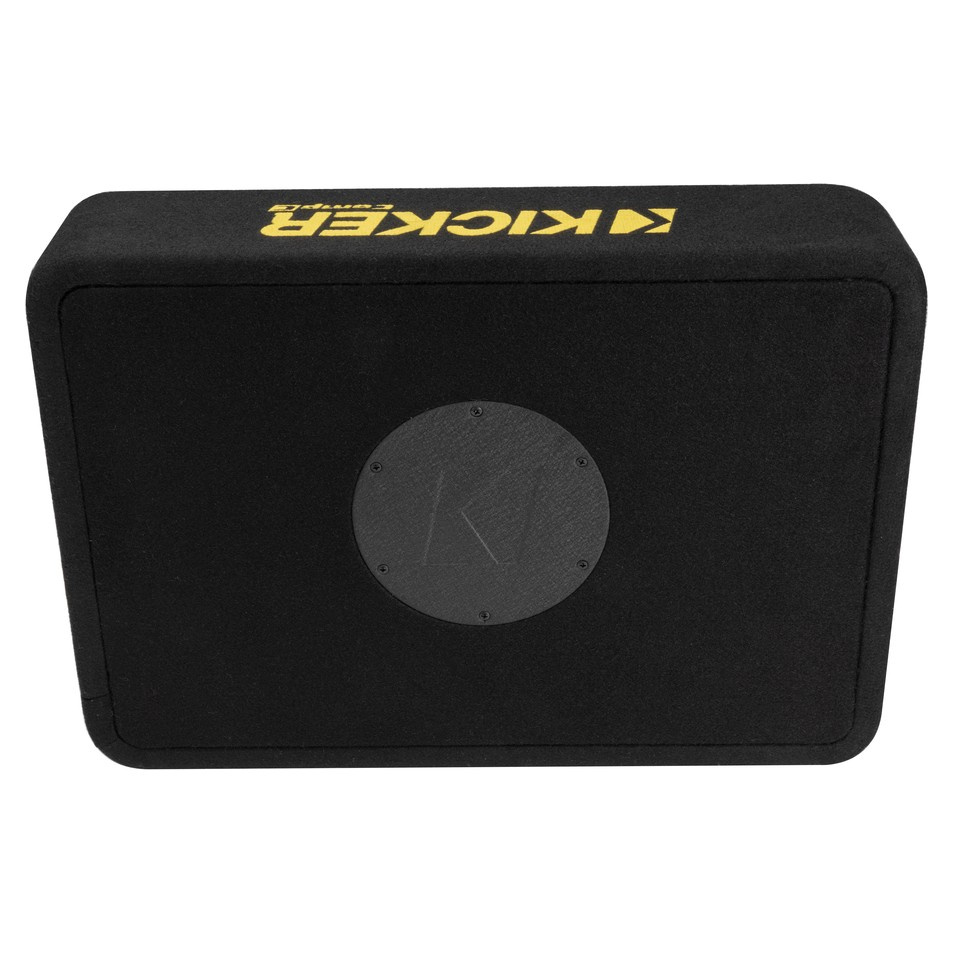 Kicker CompC TCWC104, Bassreflex-Subwoofergehäuse 1x10 Zoll, 4 Ohm