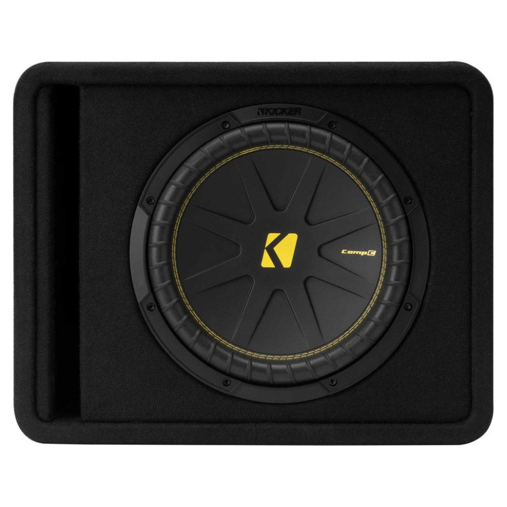 Kicker CompC VCWC122, Bassreflex-Subwoofergehäuse 1x12 Zoll, 2 Ohm