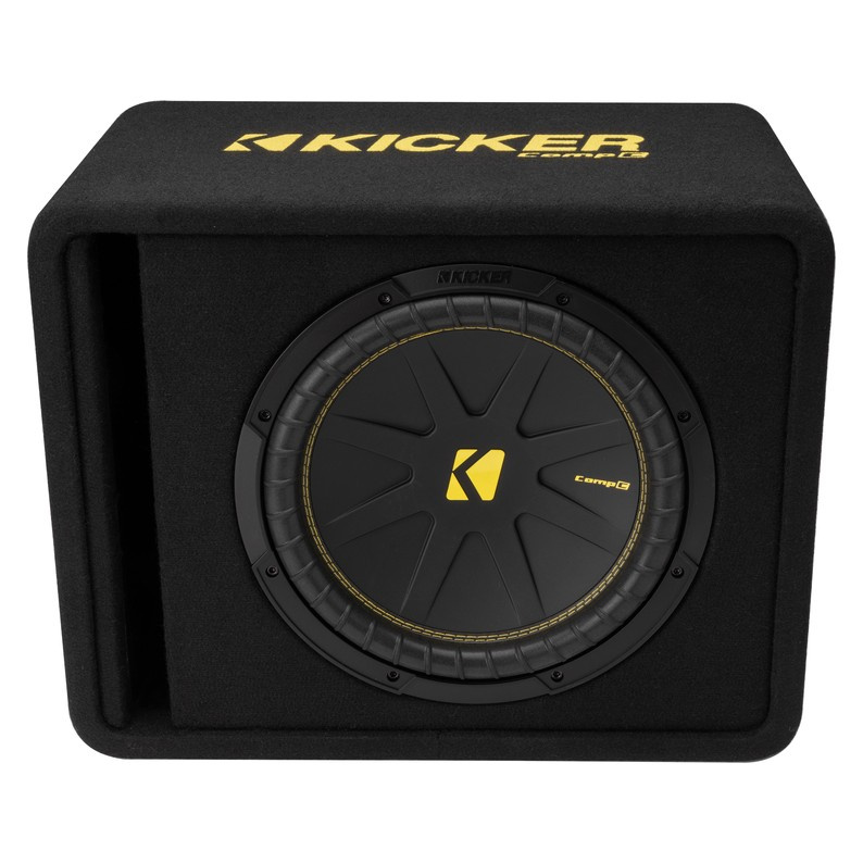Kicker CompC VCWC124, Bassreflex-Bassbox 1x12 Zoll, 4 Ohm