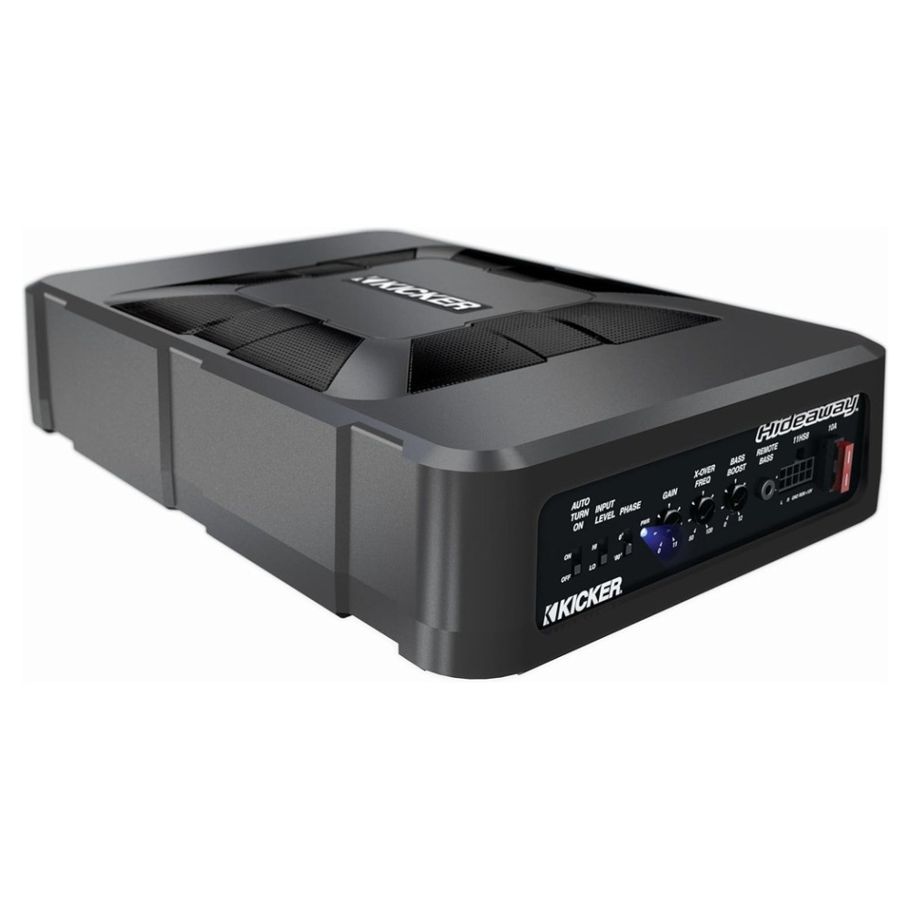 Kicker Hideaway HS8, aktives 8-Zoll-Subwoofergehäuse