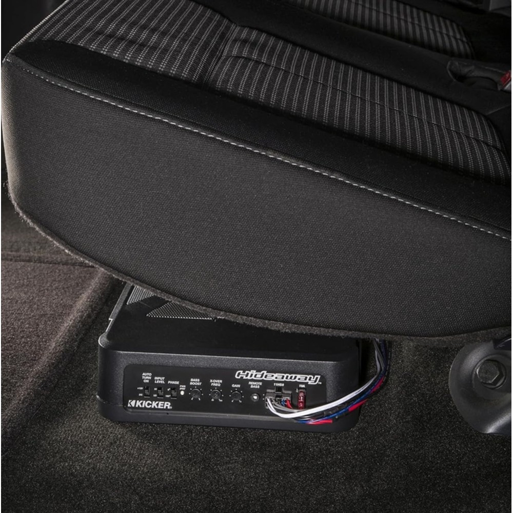 Kicker Hideaway HS8, aktives 8-Zoll-Subwoofergehäuse
