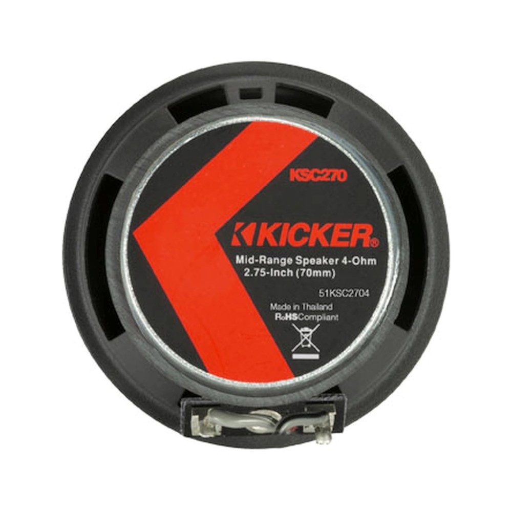 Kicker KSC2704C, 2,75-Zoll-Mitteltöner, einzeln