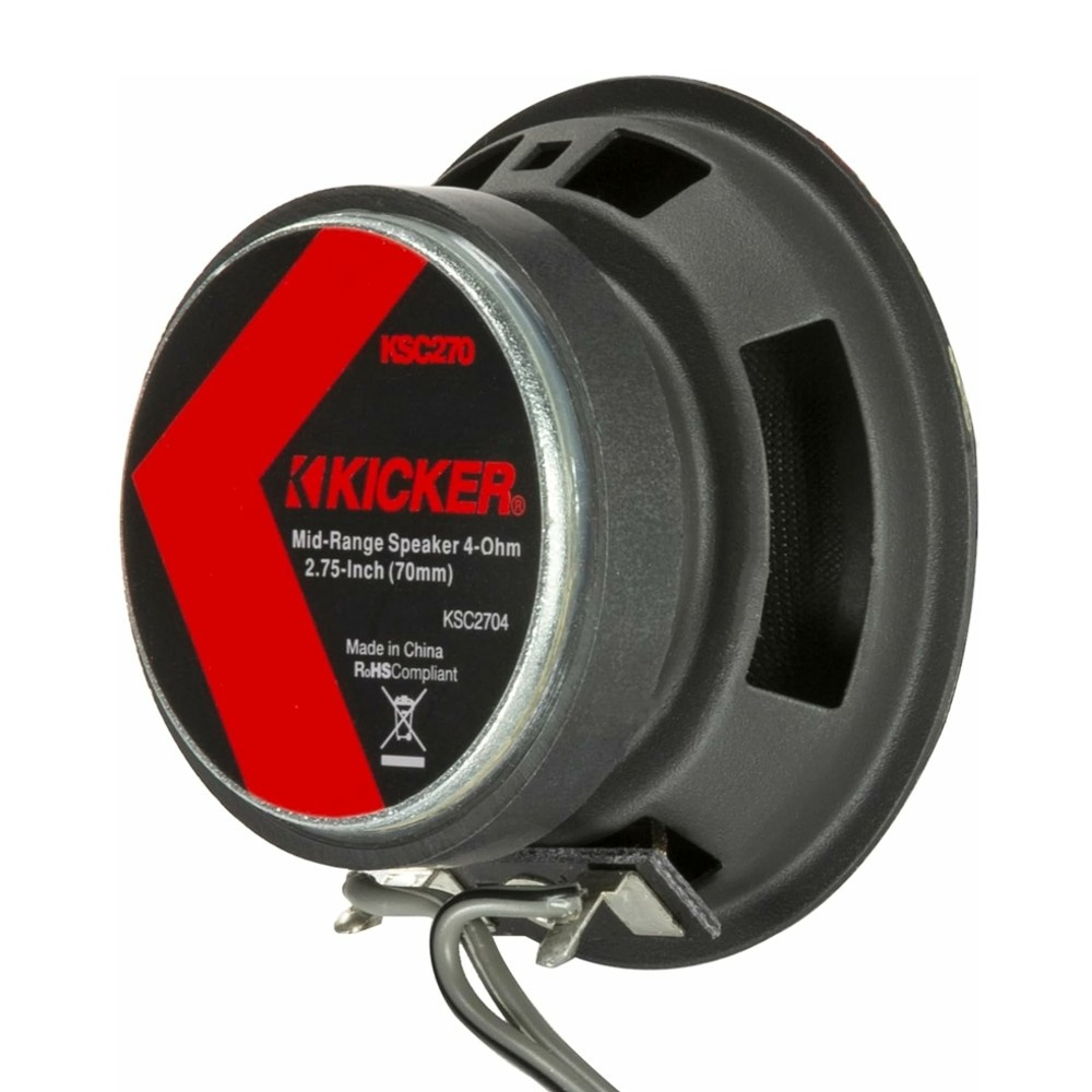 Kicker KSC2704, 2.75-Zoll-Mitteltöner, Paar
