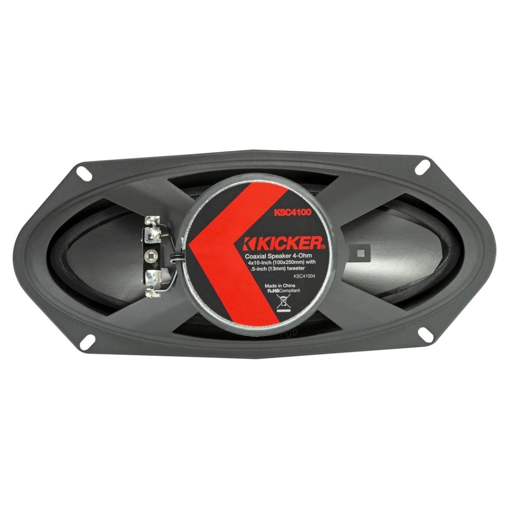 Kicker KSC41004, 4x10-Zoll-Koaxiallautsprecher, Paar
