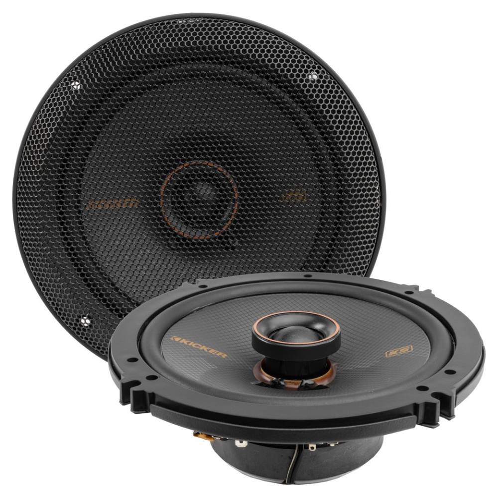 Kicker KSC6504, 6.5-Zoll-Koaxiallautsprecher, Paar