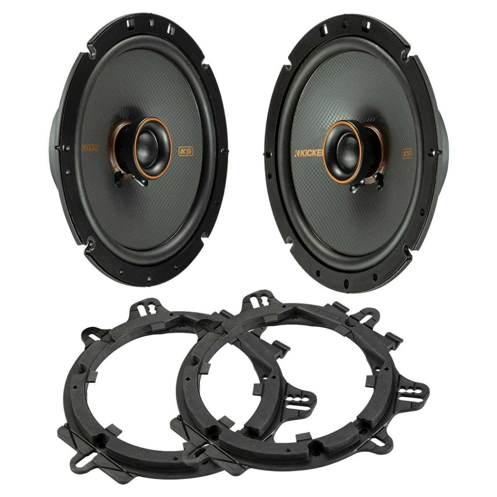 Kicker KSC6704, 6,75-Zoll-Koaxiallautsprecher, Paar