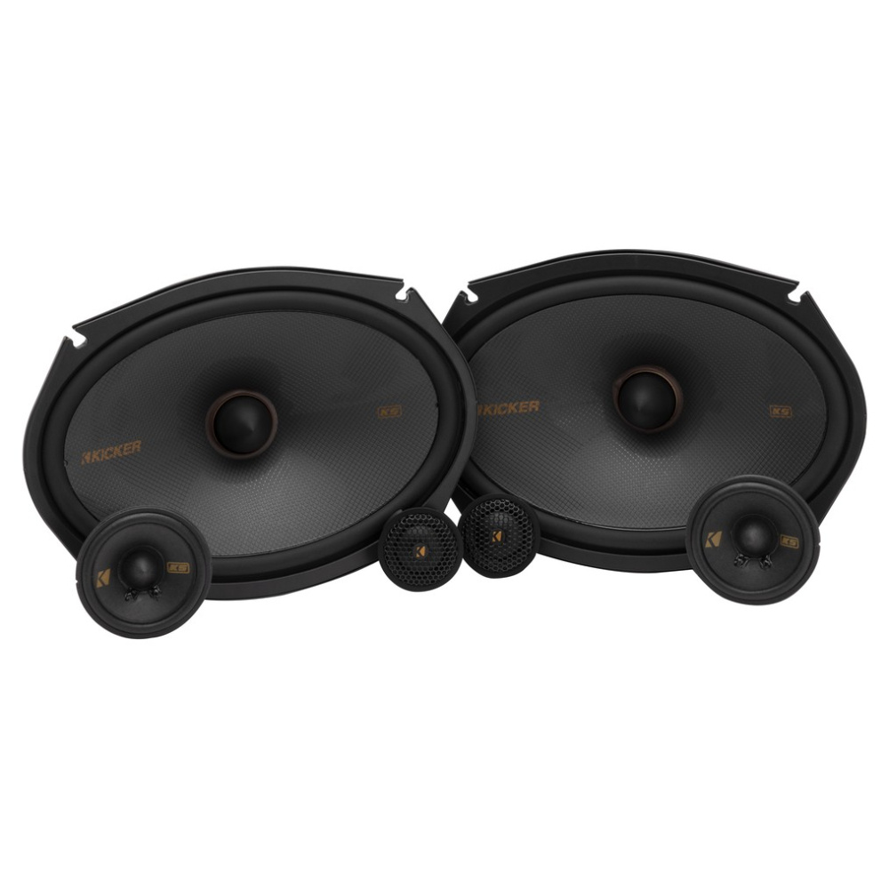 Kicker KSS369, 6x9 Zoll Komponenten-Lautsprechersystem, Paar