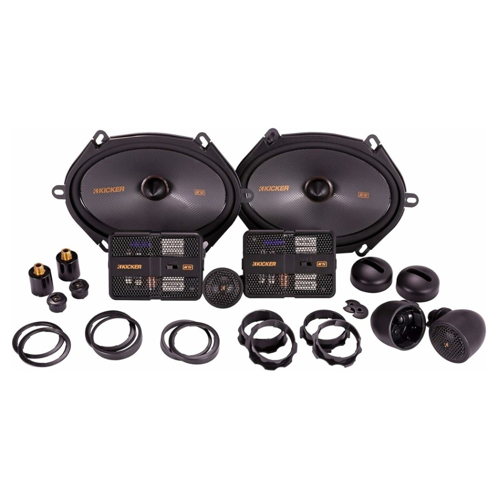 Kicker KSS6804, 6x8-Zoll-Komponentensystem, Paar