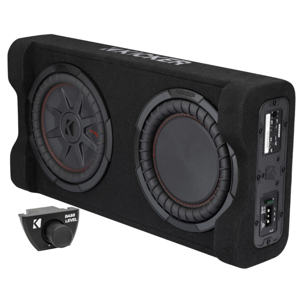 Kicker CompRT PTRTP10, 10-Zoll-Downfire-Aktivsubwoofergehäuse