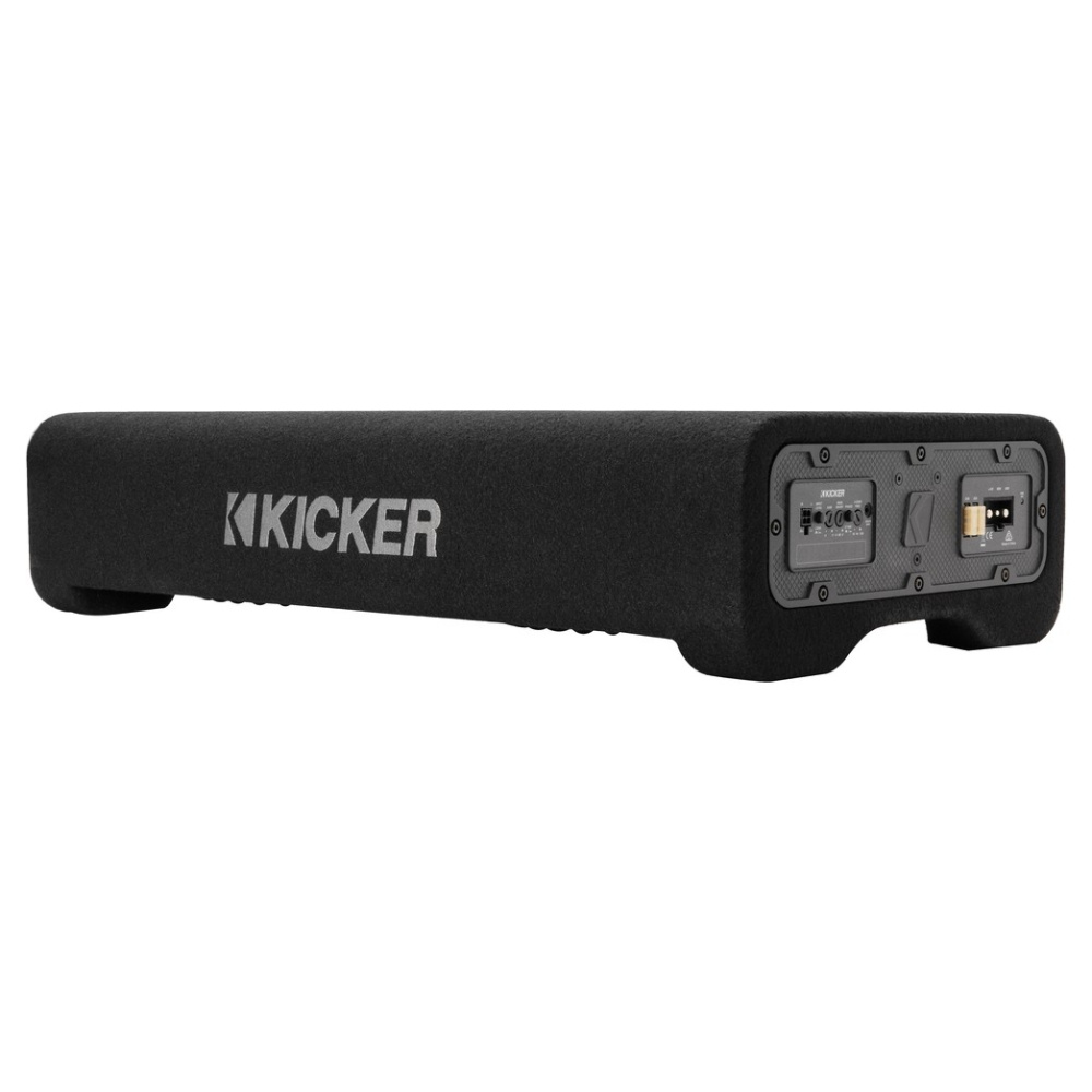 Kicker CompRT PTRTP12, 12-Zoll-Aktivsubwoofer mit Downfire-Gehäuse