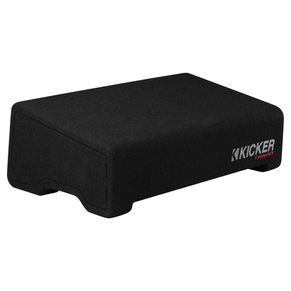 Kicker CompVT CVTDF102, 10-Zoll-Downfire-Subwoofergehäuse, 2 Ohm