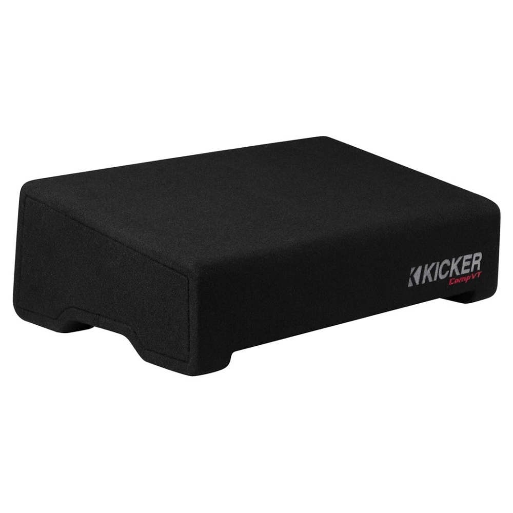 Kicker CompVT CVTDF122, 12-Zoll-Downfire-Subwoofergehäuse, 2 Ohm