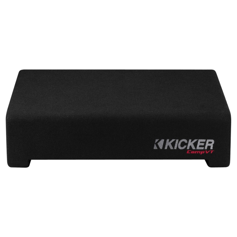 Kicker CompVT CVTDF122, 12-Zoll-Downfire-Subwoofergehäuse, 2 Ohm