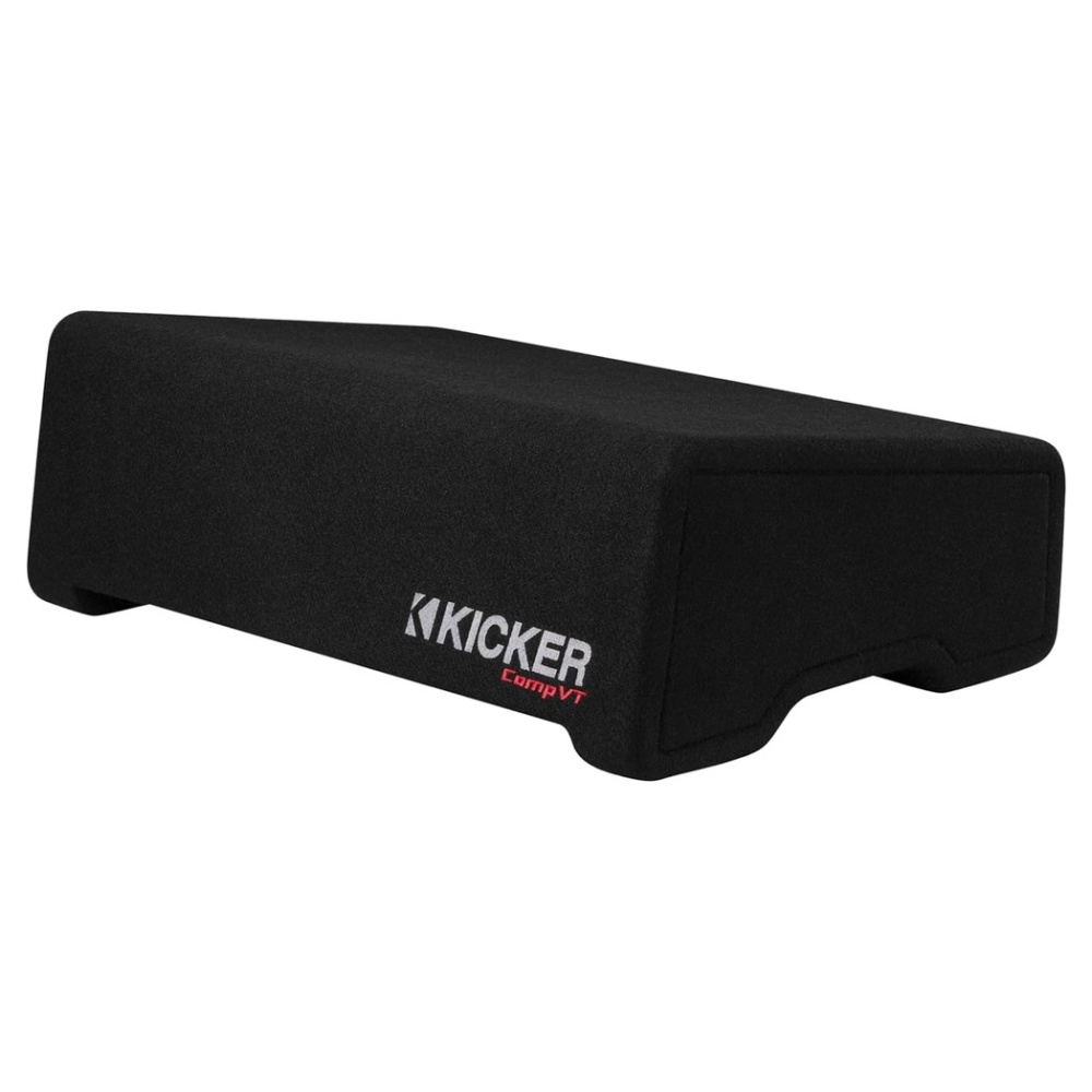 Kicker CompVT CVTDF122, 12-Zoll-Downfire-Subwoofergehäuse, 2 Ohm