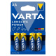 Varta Longlife Power AA, Alkaline-Batterien, 4er-Pack Varta Longlife Power AA, Alkaline-Batterien, 4er-Pack