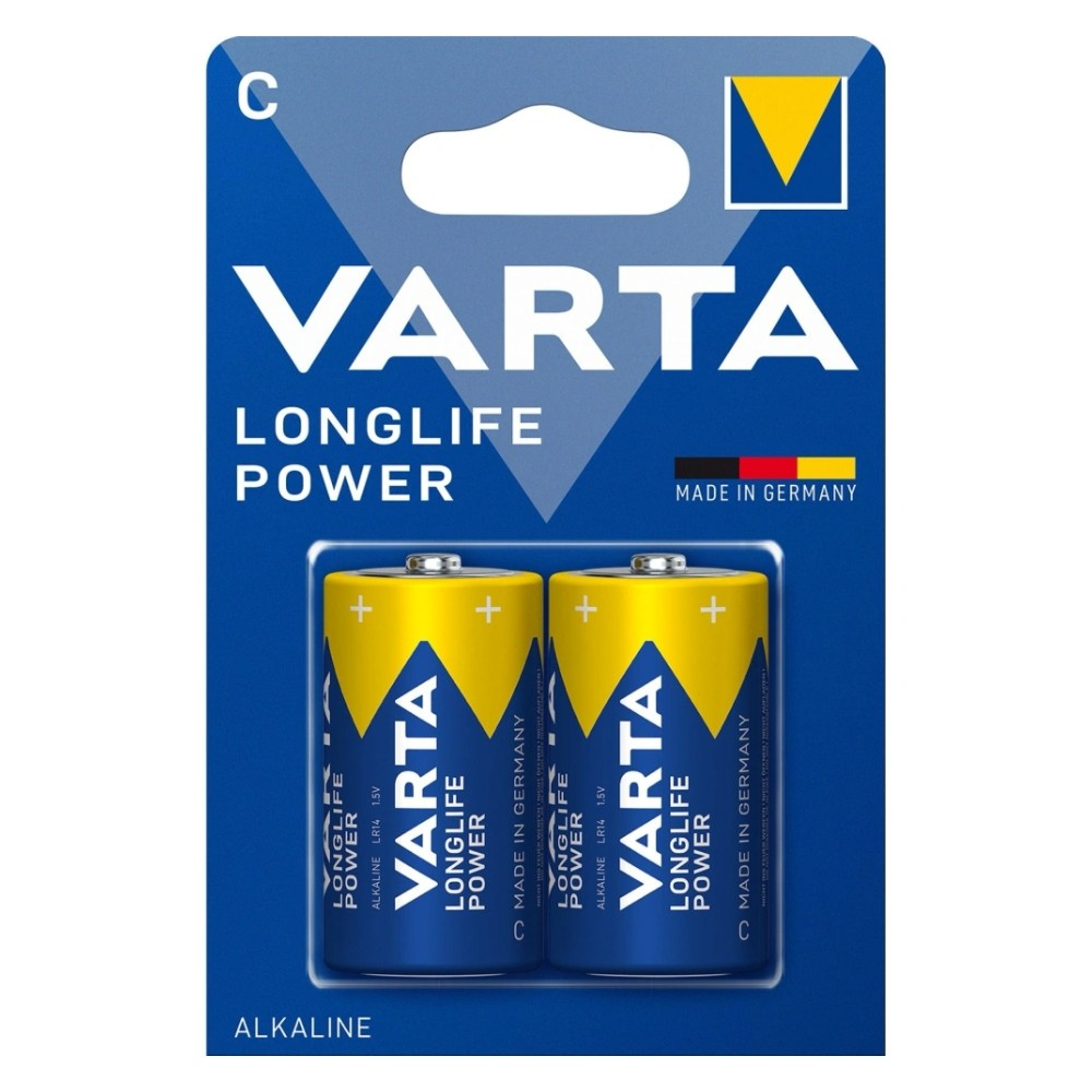 Varta Longlife Power C, Alkaline-Batterien, 2er-Pack