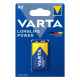 Varta Longlife Power 9V, Alkaline-Blockbatterie, 1er-Pack Varta Longlife Power 9V, Alkaline-Blockbatterie, 1er-Pack