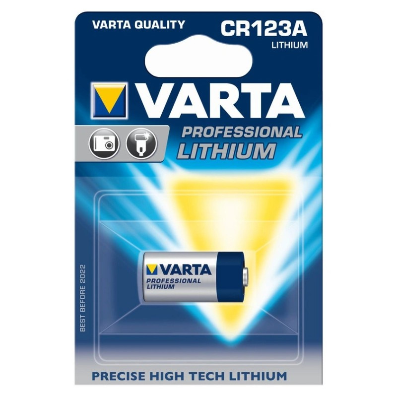 Varta Professional CR123A, Lithiumbatterie, 1er-Pack