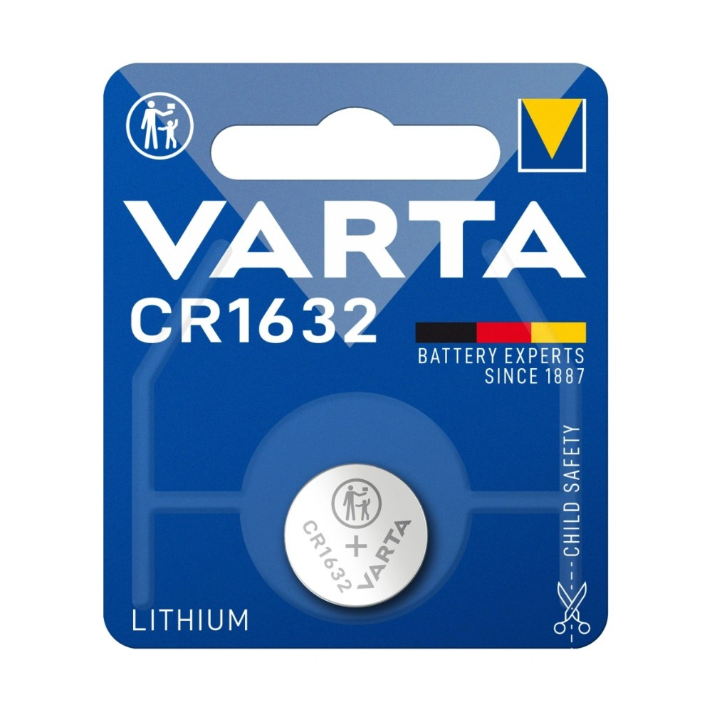 Varta CR1632, Lithium-Knopfzelle, 1er-Pack