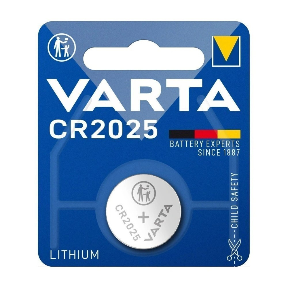 Varta CR2025, Lithium-Knopfzelle, 1er-Pack
