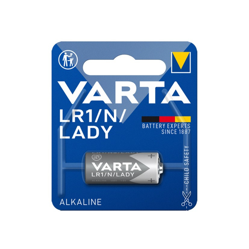 Varta LR1/N, Alkaline-Rundzelle, 1er-Pack