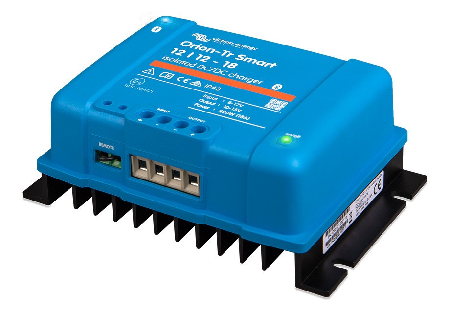 Victron Orion-Tr Smart DC-DC-Ladegerät, 12V in 12V out, isoliert 18A