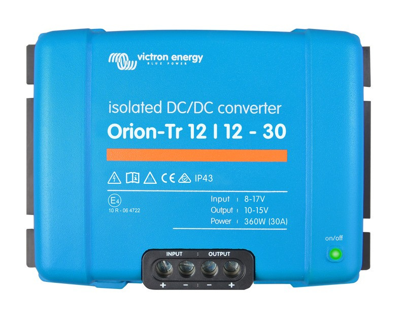 Victron Orion-Tr DC-DC-Wandler, 12V in 12V out, isoliert 30A