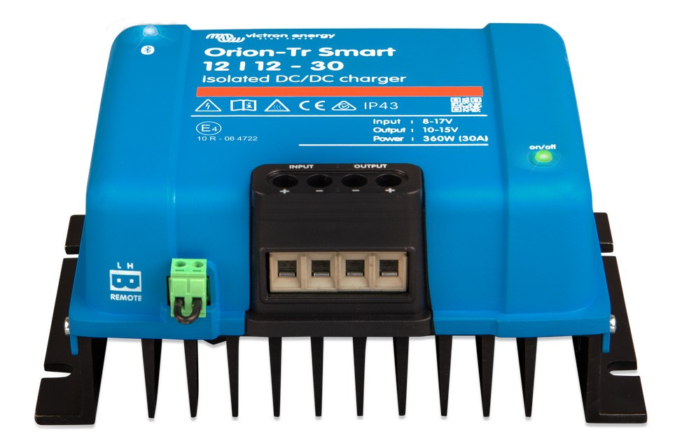 Victron Orion-Tr Smart DC-DC-Ladegerät, 12V in 12V out, isoliert 30A