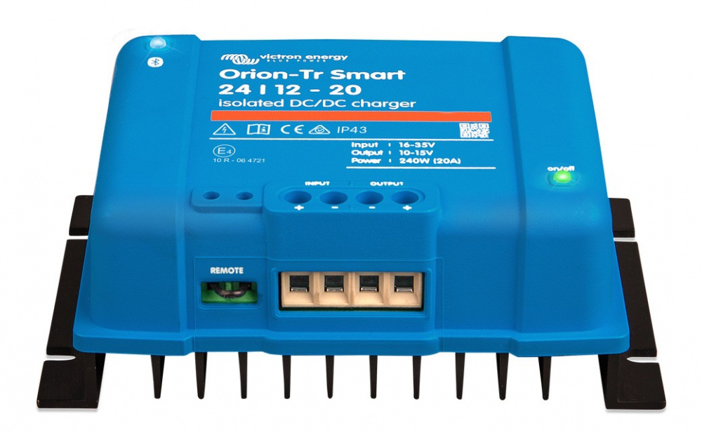 Victron Orion-Tr Smart DC-DC-Ladegerät, 24V in 12V out, isoliert 20A