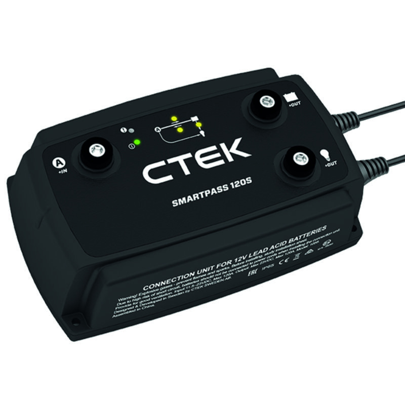 CTEK Smartpass 120S, fortschrittlicher Stromverteiler