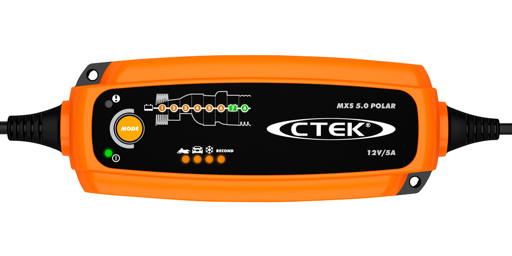CTEK MXS 5.0 Polar Edition, für kaltes Klima angepasste Batterieladegerät