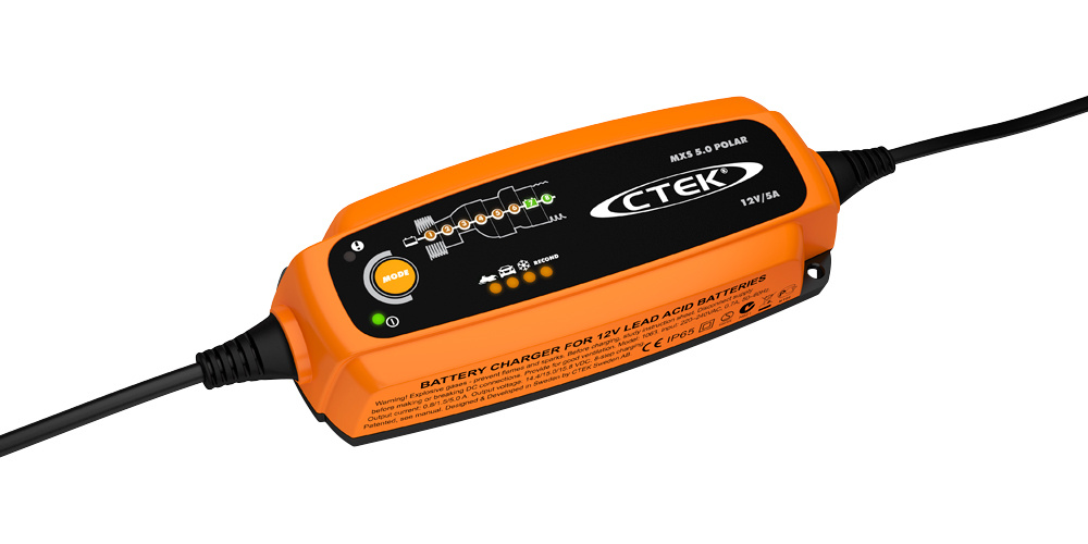 CTEK MXS 5.0 Polar Edition, für kaltes Klima angepasste Batterieladegerät