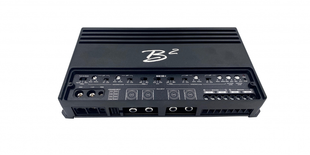 B² Audio Mani 600.4, kompakter 4-Kanal-Verstärker