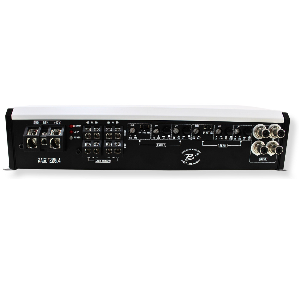 B² Audio RAGE 1200.4, 4-Kanal-Verstärker
