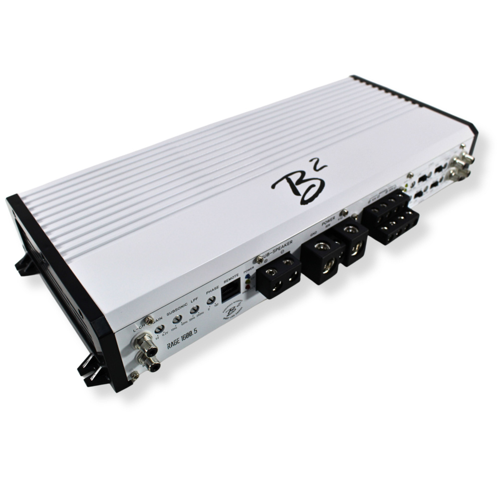 B2 Audio RAGE 1600.5, hybrider 5-Kanal-Verstärker