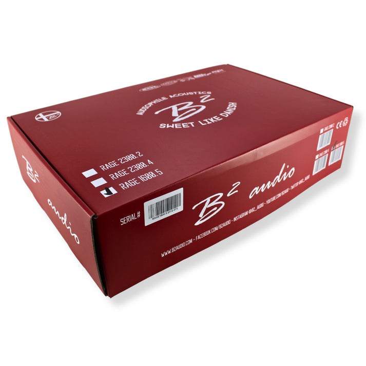 B2 Audio RAGE 1600.5, hybrider 5-Kanal-Verstärker