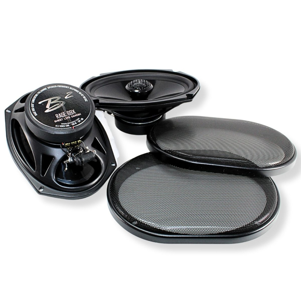 B2 Audio RAGE69X, 6x9-Zoll-Koaxiallautsprecher, Paar