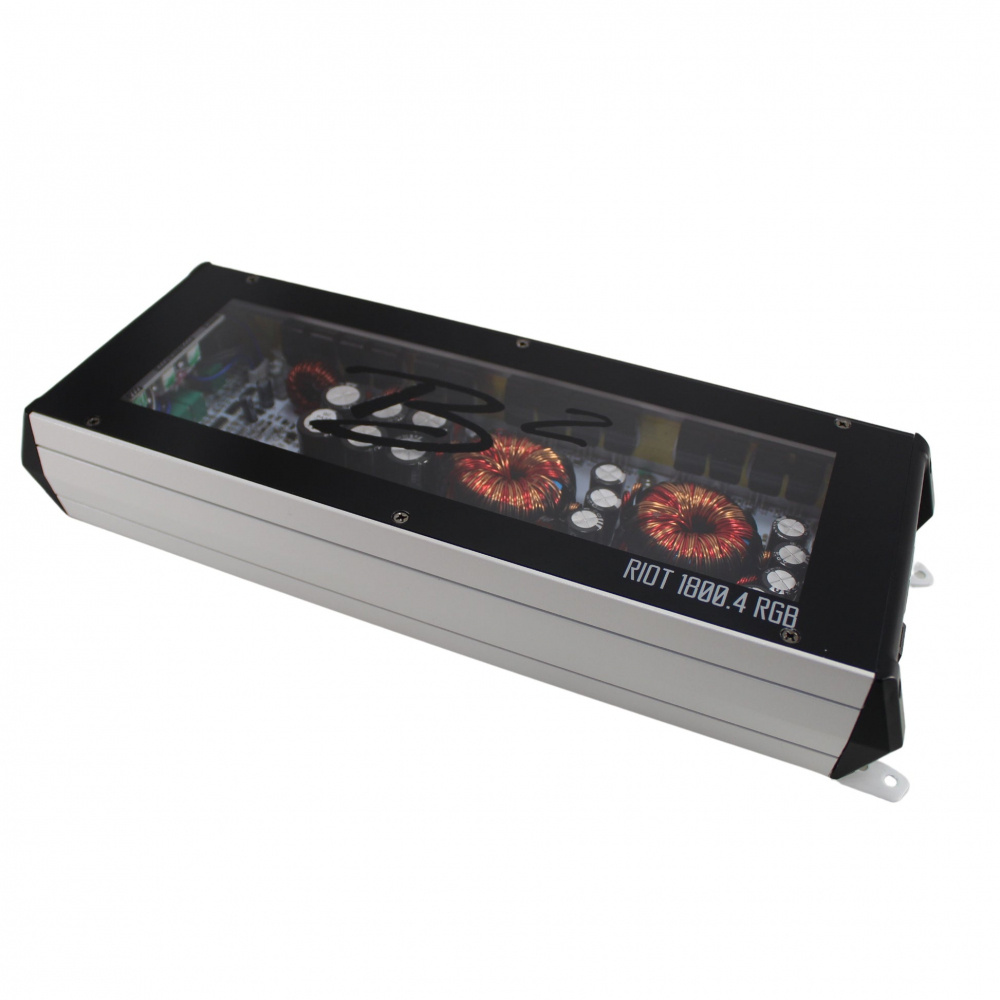 B2 Audio RIOT 1800.4 RGB, vierkanaliger Verstärker mit RGB-Beleuchtung