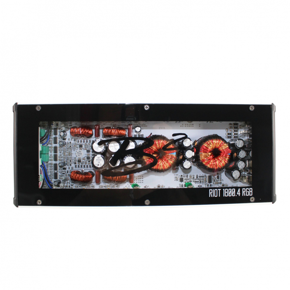 B2 Audio RIOT 1800.4 RGB, vierkanaliger Verstärker mit RGB-Beleuchtung