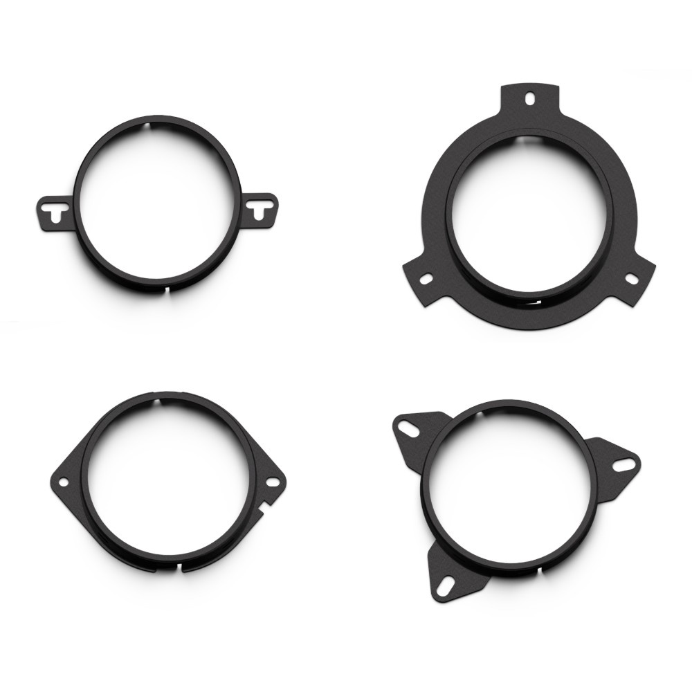 Rockford Fosgate Punch P1V2-3, 3,5-Zoll-3-Wege-Koaxiallautsprecher, Paar
