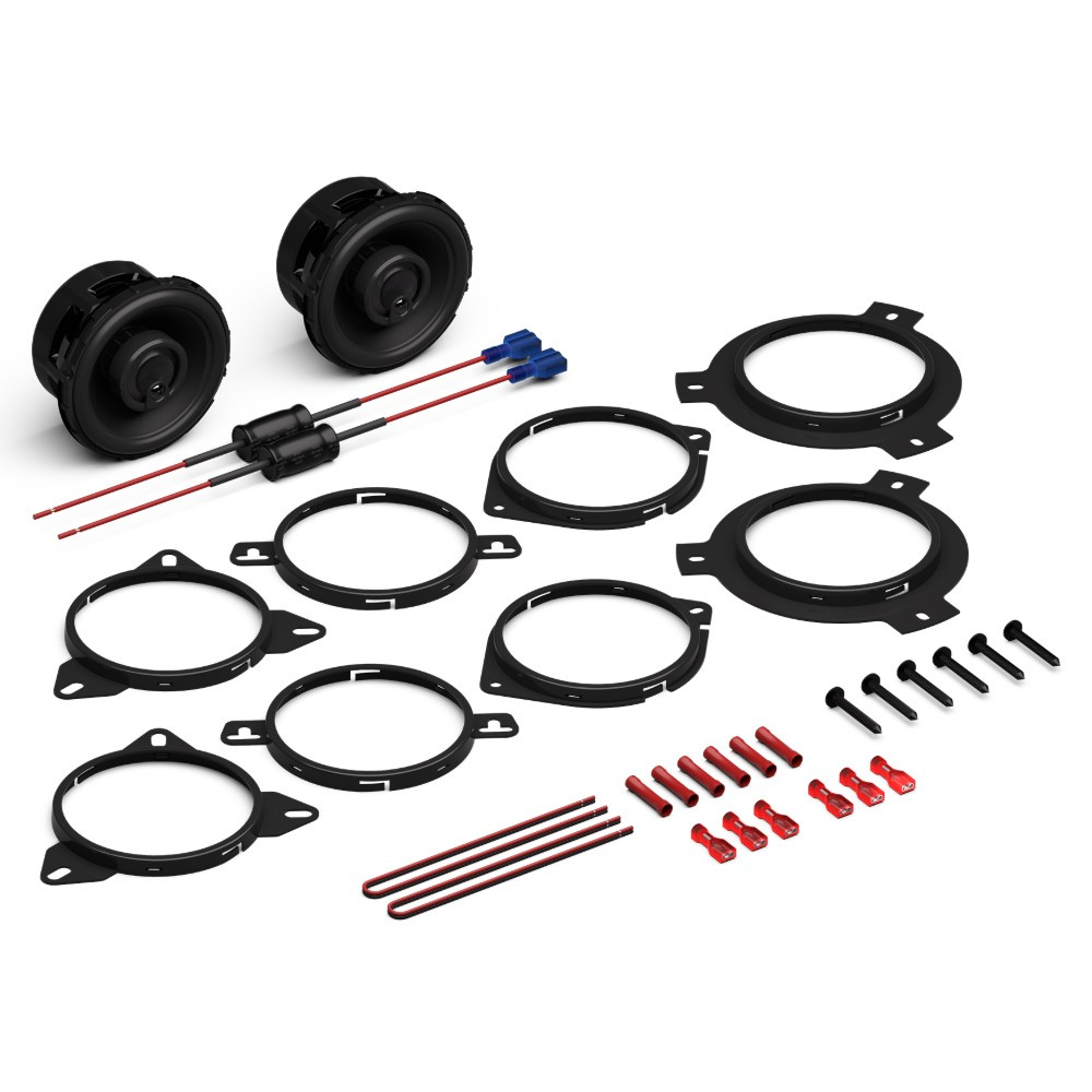Rockford Fosgate Punch P1V2-3, 3,5-Zoll-3-Wege-Koaxiallautsprecher, Paar