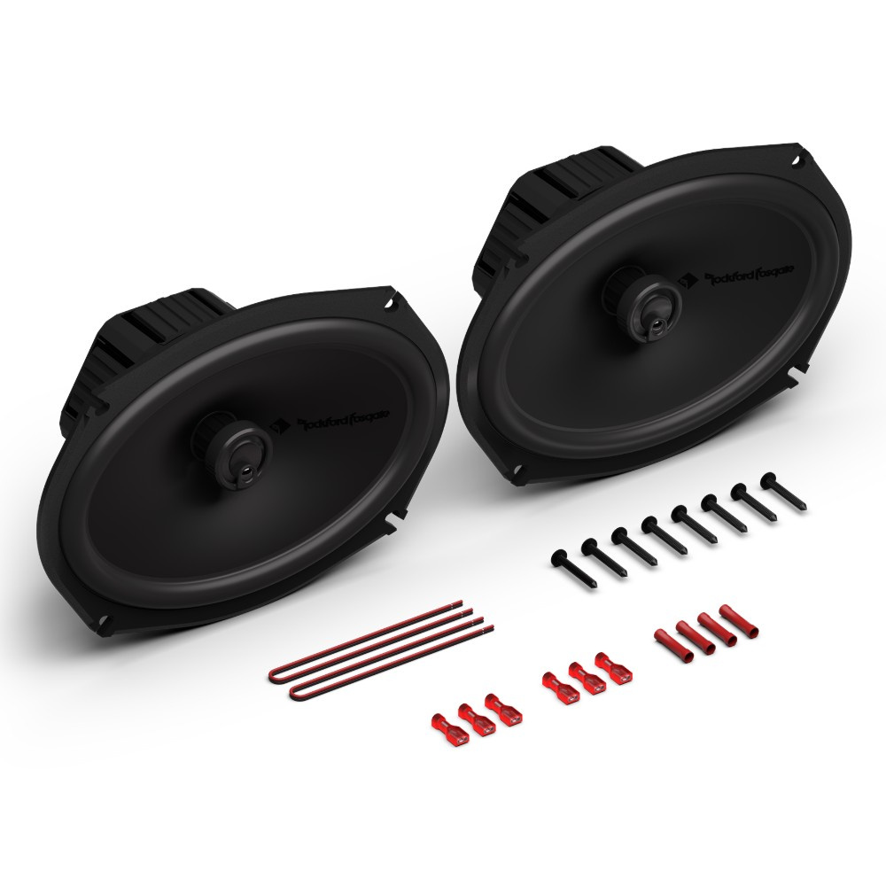 Rockford Fosgate Punch P1V2-69, 6x9 Zoll 3-Wege-Koaxiallautsprecher, Paar