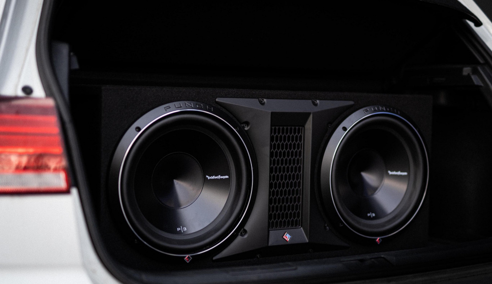 Rockford Fosgate P3, 2x12-Subwoofergehäuse