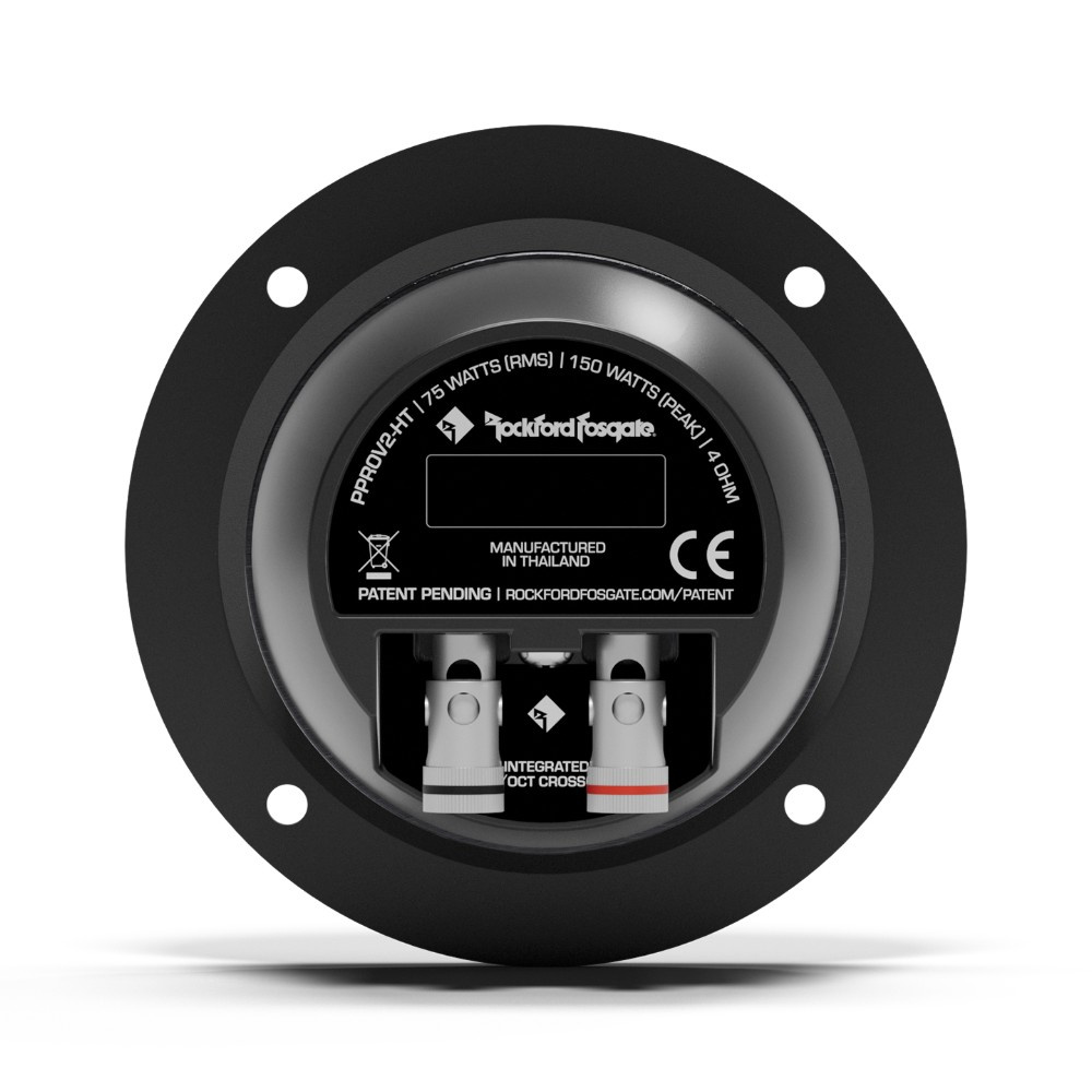 Rockford Fosgate Punch Pro PPROV2-HT, kompakte Hornhochtöner, Paar